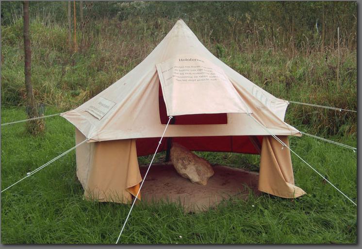 Tent van een krijger